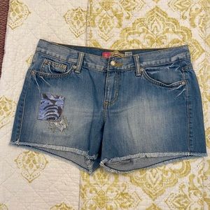 Old Navy Distressed Daisy Duke Style Denim Shorts